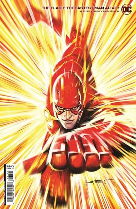 Cover Art for FLASH THE FASTEST MAN ALIVE ( 2022 )
