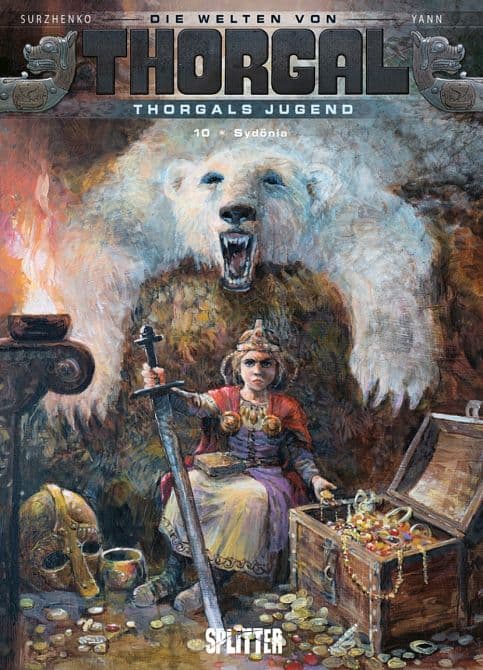 Cover Art for DIE WELTEN VON THORGAL-THORGALS JUGEND