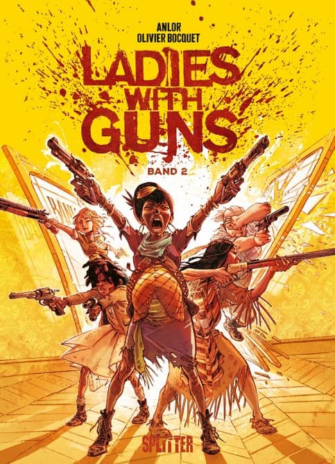 Cover Art for LADIES WITH GUNS