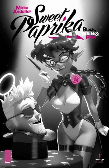 Cover Art for MIRKA ANDOLFOS SWEET PAPRIKA BLACK WHITE & PINK