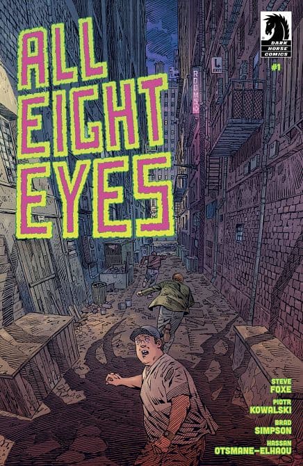 Cover Art for ALL EIGHT EYES
