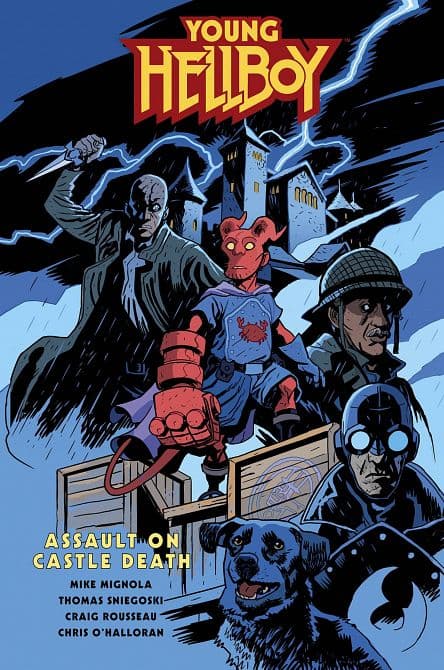 Cover Art for YOUNG HELLBOY ASSAULT ON CASTLE DEATH HC
