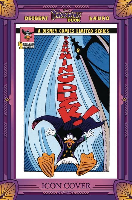 Cover Art for DARKWING DUCK