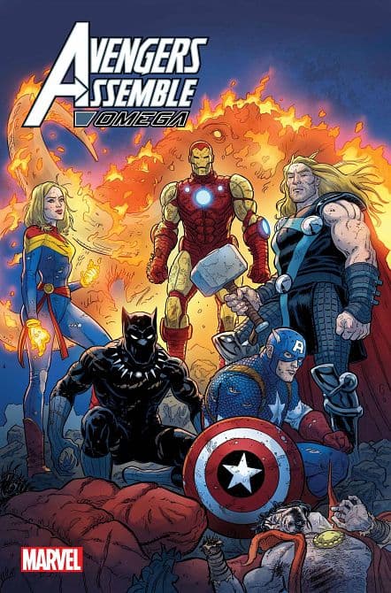 Cover Art for AVENGERS ASSEMBLE OMEGA