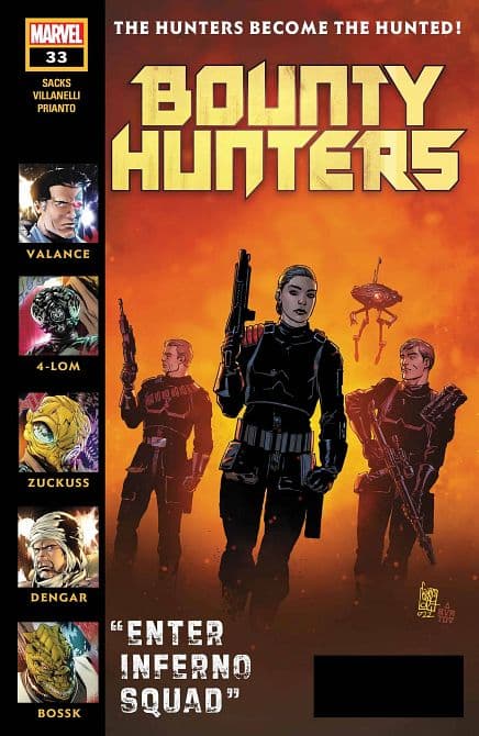 Cover Art for STAR WARS BOUNTY HUNTERS