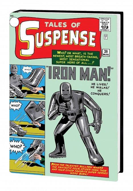 Cover Art for INVINCIBLE IRON MAN OMNIBUS HC VOL 01 KIRBY CVR NEW PTG DM V