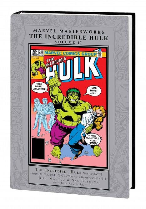 Cover Art for MARVEL MASTERWORKS INCREDIBLE HULK HC VOL 17
