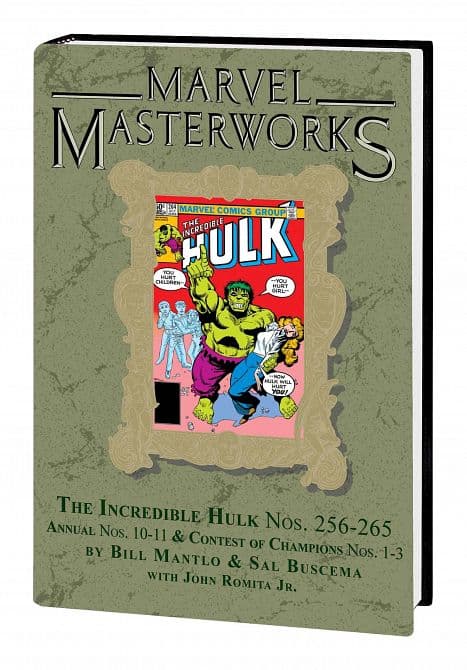 Cover Art for MARVEL MASTERWORKS INCREDIBLE HULK HC VOL 17 DM VARIANT EDITION 346