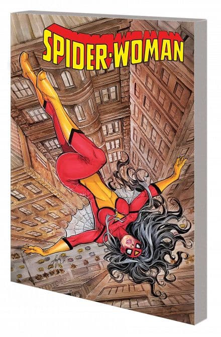 Cover Art for SPIDER-WOMAN BY DENNIS HOPELESS TP