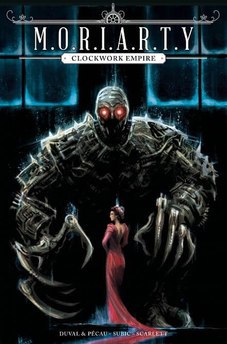 Cover Art for MORIARTY CLOCKWORK EMPIRE