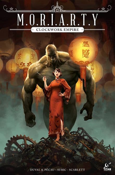 Cover Art for MORIARTY CLOCKWORK EMPIRE