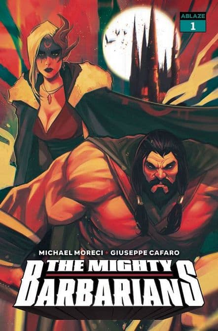 Cover Art for MIGHTY BARBARIANS