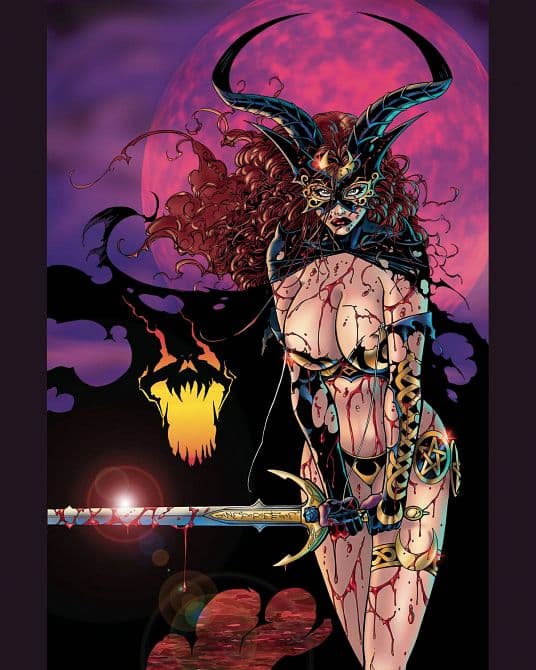 Cover Art for TAROT WITCH OF THE BLACK ROSE