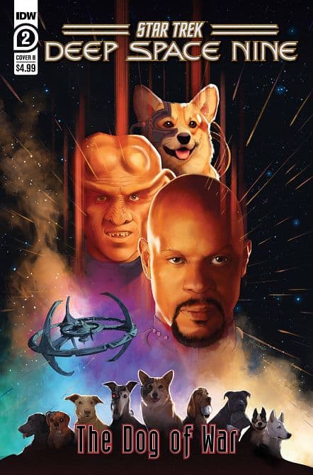 Cover Art for STAR TREK DS9 DOG OF WAR