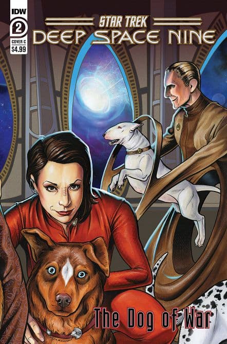 Cover Art for STAR TREK DS9 DOG OF WAR