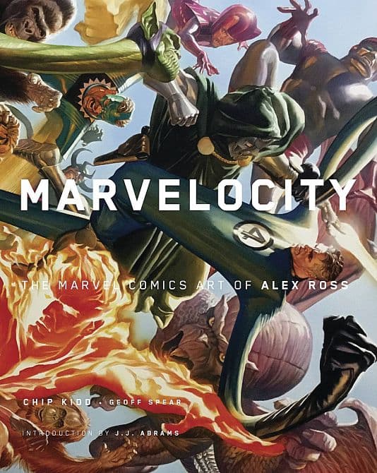Cover Art for MARVELOCITY MARVEL ART ALEX ROSS HC SGN ROSS EXC