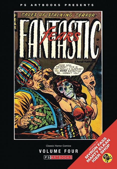 Cover Art for PS ARTBOOKS CLASSICS HORROR COMICS HC VOL 04