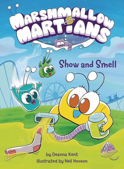 Cover Art for MARSHMALLOW MARTIANS GN SHOW AND SMELL