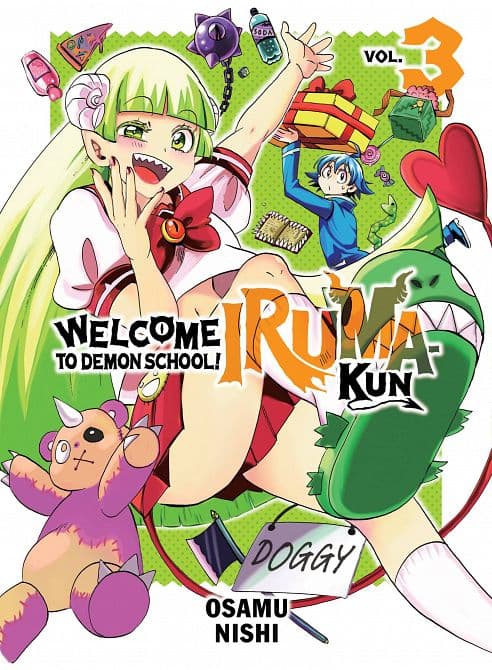 Cover Art for WELCOME TO DEMON SCHOOL IRUMA KUN GN VOL 03