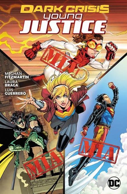 Cover Art for DARK CRISIS YOUNG JUSTICE HC