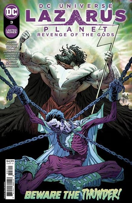 Cover Art for LAZARUS PLANET REVENGE OF THE GODS
