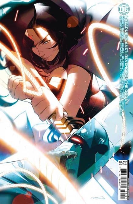 Cover Art for LAZARUS PLANET REVENGE OF THE GODS