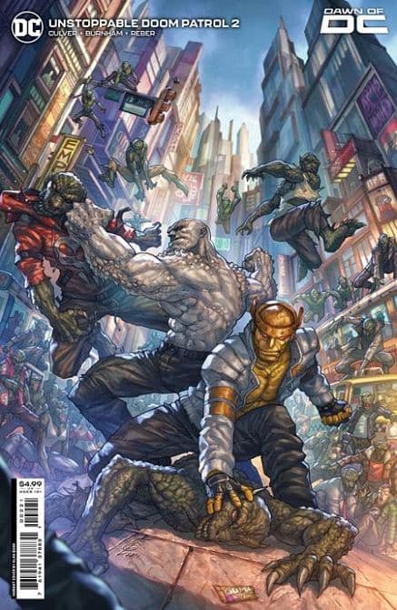 Cover Art for UNSTOPPABLE DOOM PATROL