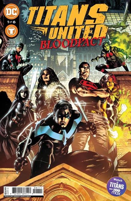 Cover Art for TITANS UNITED BLOODPACT ( 2022 )