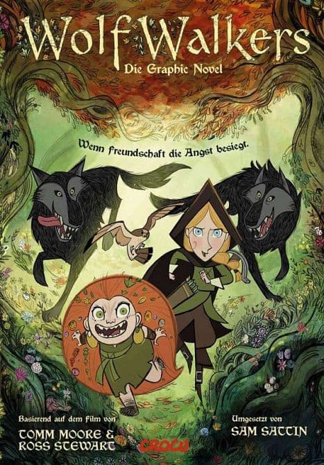 Cover Art for WOLFWALKERS