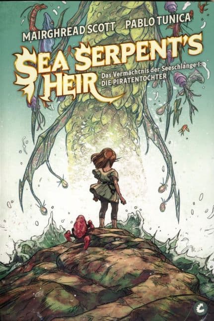 Cover Art for THE SEA SERPENT’S HEIR-DAS VERMÄCHTNIS DER SEESCHLANGE