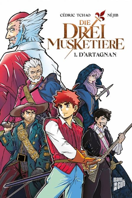 Cover Art for DIE DREI MUSKETIERE