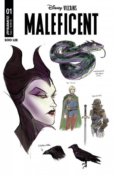 Cover Art for DISNEY VILLAINS MALEFICENT