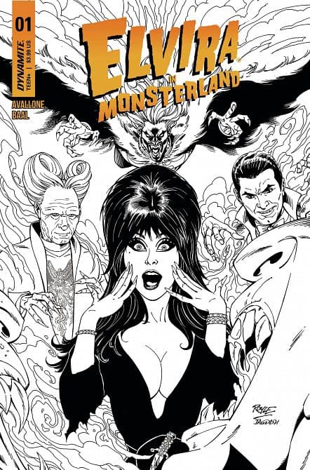 Cover Art for ELVIRA IN MONSTERLAND