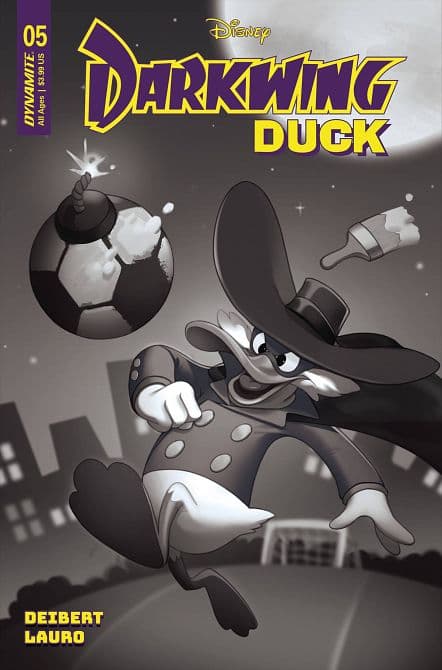 Cover Art for DARKWING DUCK