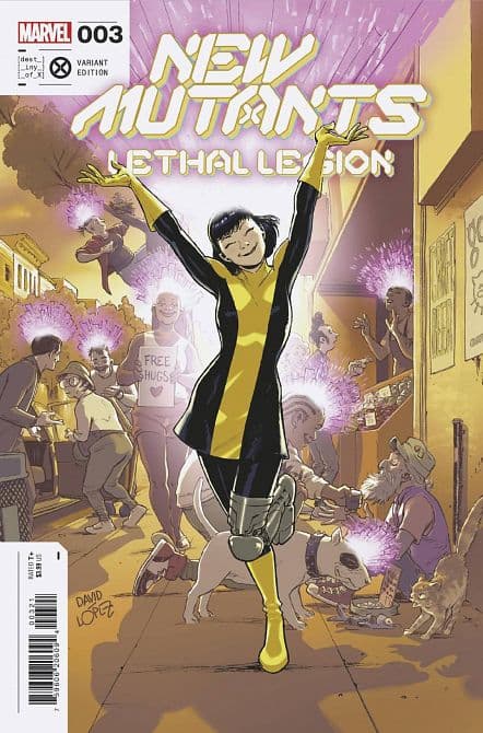 Cover Art for NEW MUTANTS LETHAL LEGION