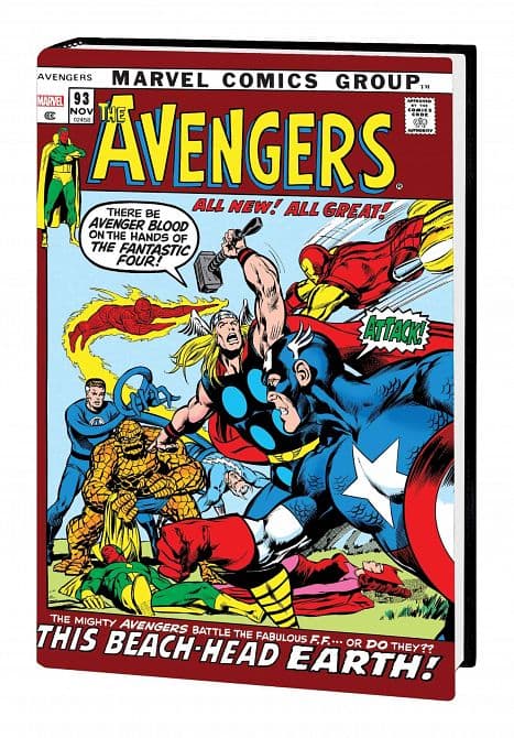 Cover Art for AVENGERS OMNIBUS HC VOL 04 DM VARIANT