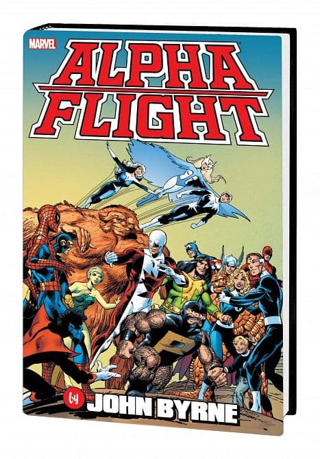 Cover Art for ALPHA FLIGHT BY JOHN BYRNE OMNIBUS HC ( NEW PRINTING )