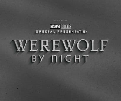 Cover Art for MARVEL STUDIOS WEREWOLF BY NIGHT ART OF THE SPECIAL HC