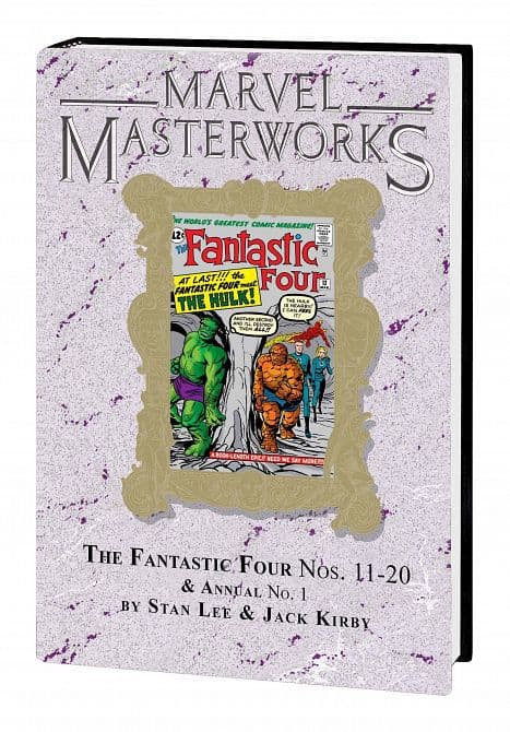 Cover Art for MARVEL MASTERWORKS FANTASTIC FOUR HC VOL 02 DM VARIANT