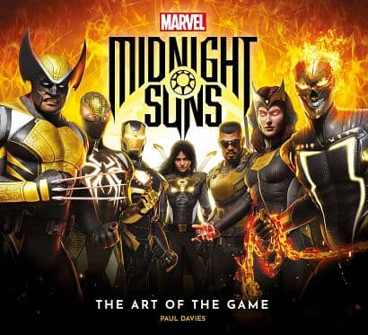 Cover Art for MARVEL MIDNIGHT SUNS ART OF THE GAME HC