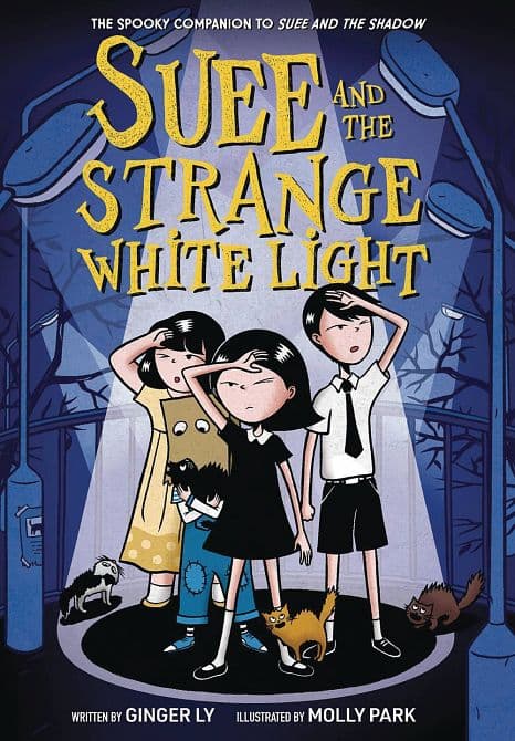 Cover Art for SUEE AND THE STRANGE WHITE LIGHT SC GN