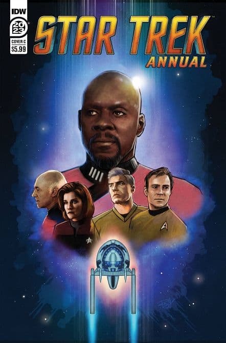 Cover Art for STAR TREK ANNUAL 2023 CVR C YORKE