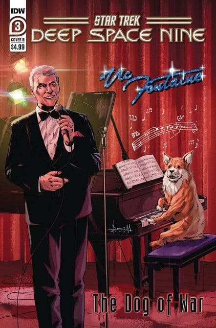 Cover Art for STAR TREK DS9 DOG OF WAR