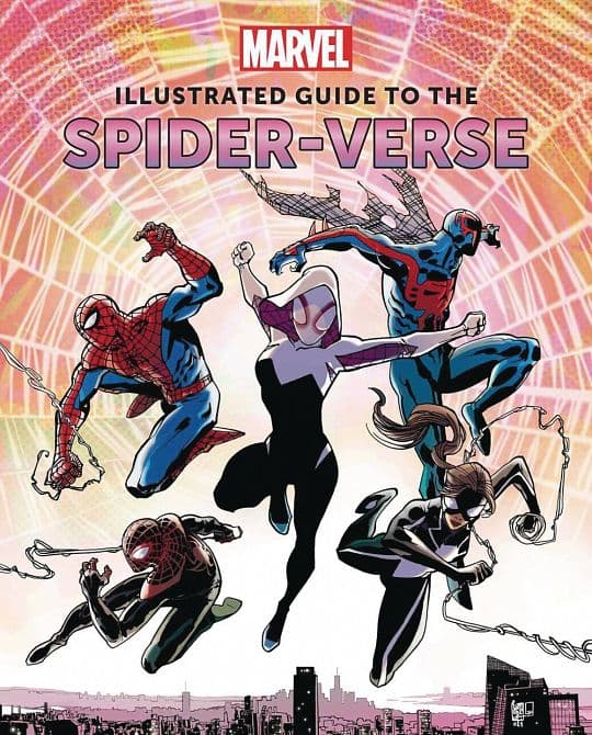 Cover Art for MARVEL ILLUSTRATED GUIDE SPIDERVERSE HC