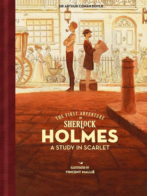 FIRST ADV SHERLOCK HOLMES STUDY IN SCARLET HC
