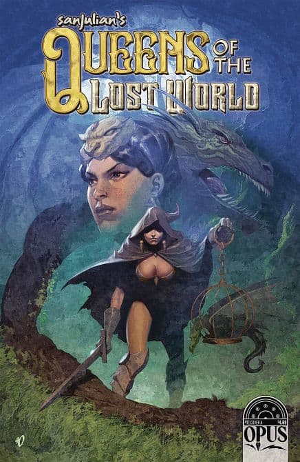 Cover Art for SANJULIAN QUEEN LOST WORLD