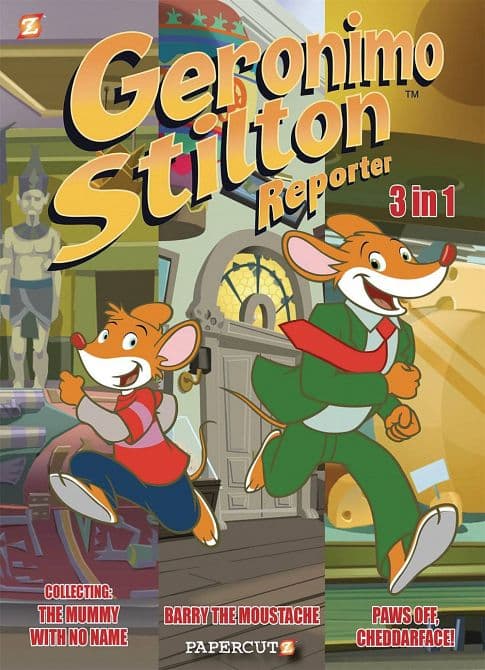 Cover Art for GERONIMO STILTON REPORTER 3IN1 GN VOL 02
