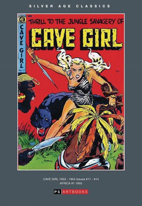 Cover Art for SILVER AGE CLASSICS CAVE GIRL HC VOL 01