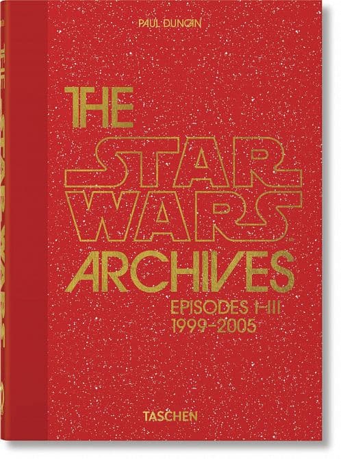 Cover Art for STAR WARS ARCHIVES EPISODES I-III 1999 2005 40TH ANNIV HC