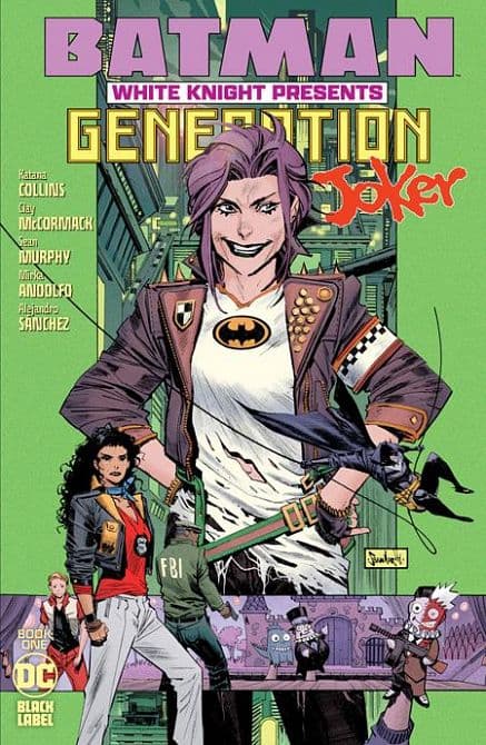 Cover Art for BATMAN WHITE KNIGHT PRESENTS GENERATION JOKER